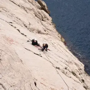 Escalade Calanques Sormiou Rumpe Cuou