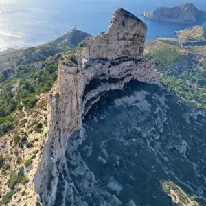 Calanques Les Goudes Arête de la cordée